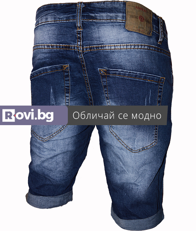 Къси мъжки дънки X07 Къси мъжки дънки X07